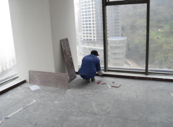 辦公室裝修施工現(xiàn)場實(shí)景圖