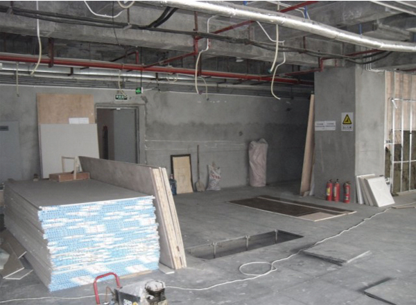 辦公室裝修施工現(xiàn)場實(shí)景圖