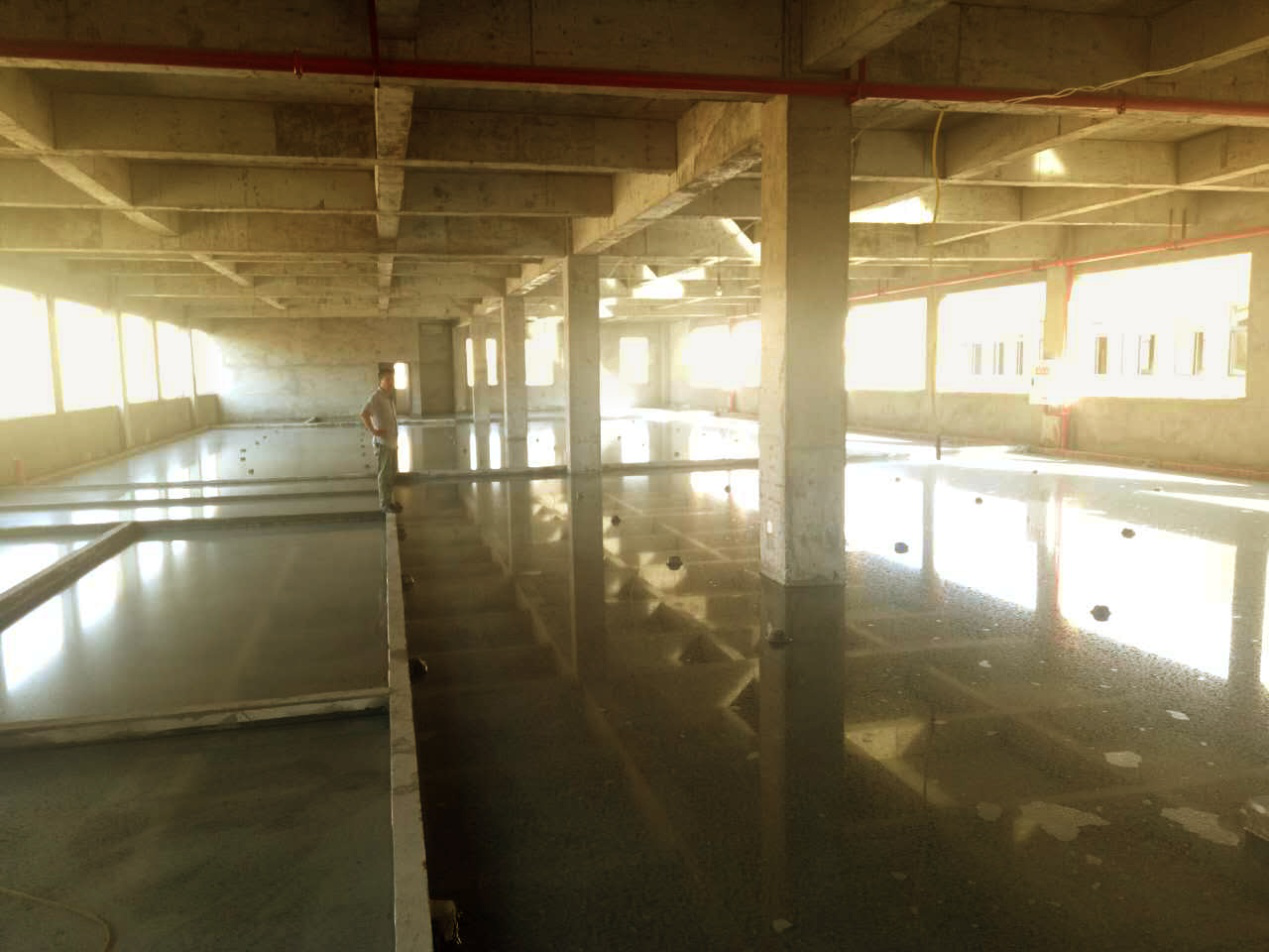 好香辛食品加工廠工程設(shè)計與裝修進度匯報—— C01棟二樓夾層防水關(guān)水實驗